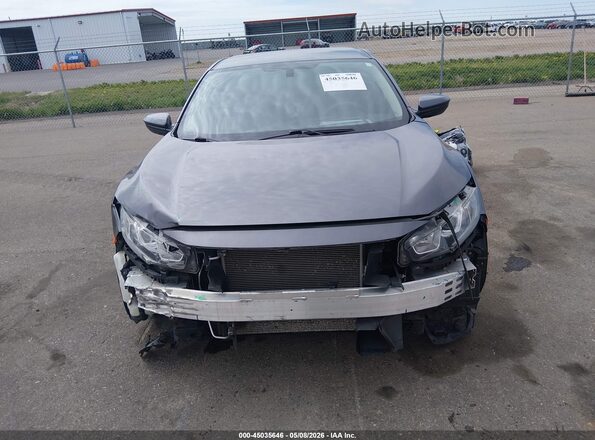 19XFC2F59JE017338 2018 HONDA CIVIC Серый Вид щитка приборов