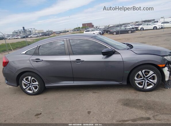 19XFC2F59JE017338 2018 HONDA CIVIC Серый Вид задней части салона