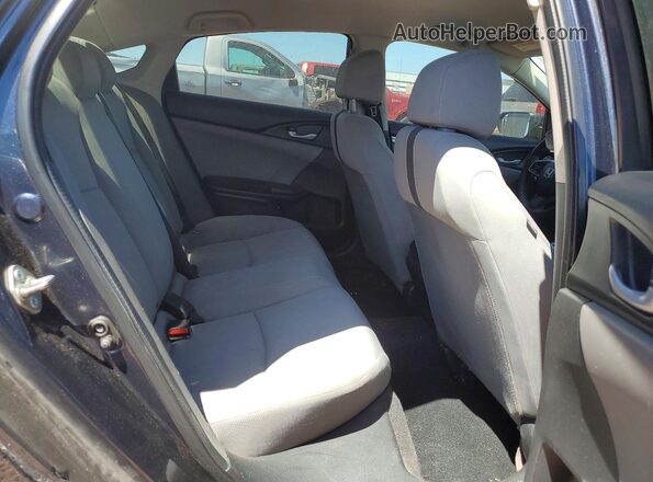 19XFC2F5XGE045447 2016 HONDA CIVIC Blue Widok tylnych siedzeń