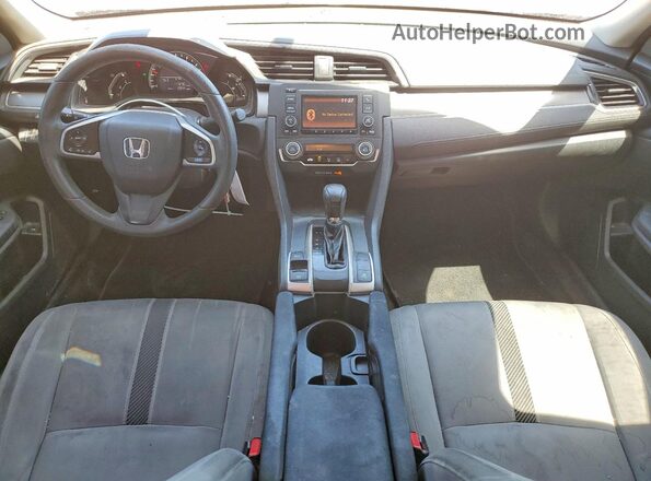 19XFC2F5XGE045447 2016 HONDA CIVIC Blue Widok deski rozdzielczej