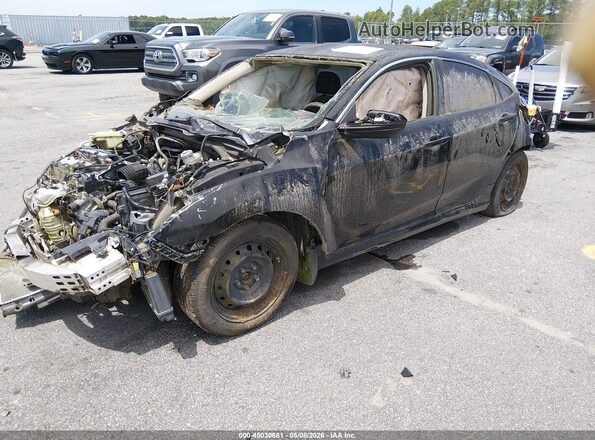 19XFC2F5XHE005757 2017 HONDA CIVIC Black Przód lewy