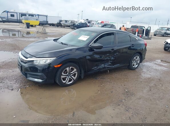 19XFC2F5XHE065103 2017 HONDA CIVIC Black Front view
