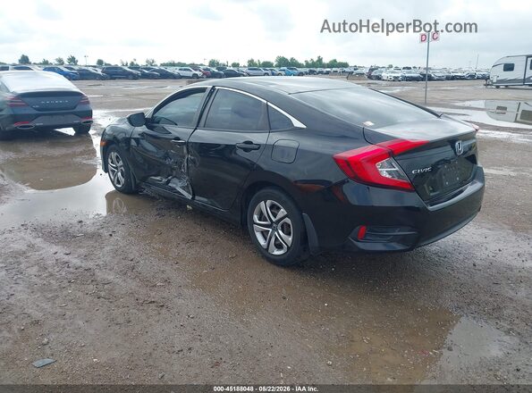 19XFC2F5XHE065103 2017 HONDA CIVIC Black Rear left