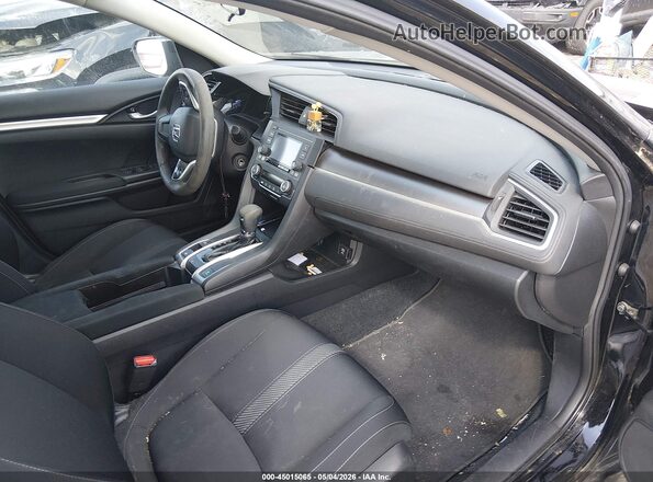 19XFC2F5XJE042426 2018 HONDA CIVIC Black Vista interior delantera