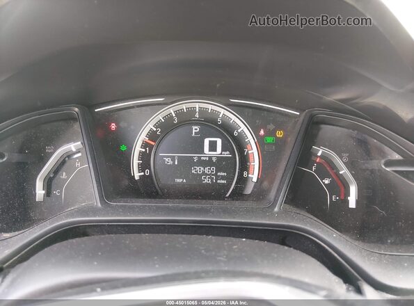 19XFC2F5XJE042426 2018 HONDA CIVIC Black Vista de los asientos traseros