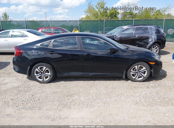 19XFC2F5XJE042426 2018 HONDA CIVIC Black Vista interior trasera
