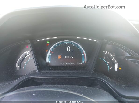 19XFC2F61KE031244 2019 HONDA CIVIC Blue Widok tylnych siedzeń