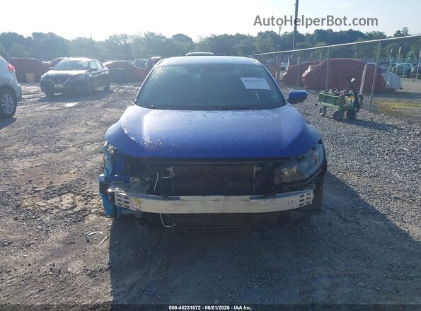 19XFC2F61KE031244 2019 HONDA CIVIC Blue Widok zestawu wskaźników