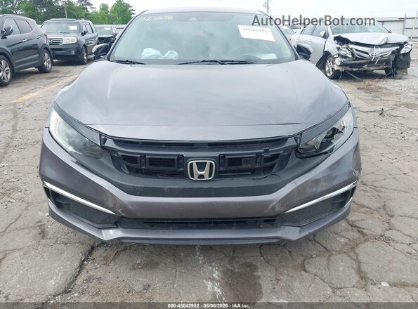19XFC2F62KE046531 2019 HONDA CIVIC Gray წინა ხედი