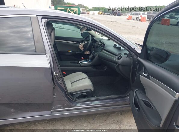 19XFC2F62KE046531 2019 HONDA CIVIC Gray წინა სალონის ხედი