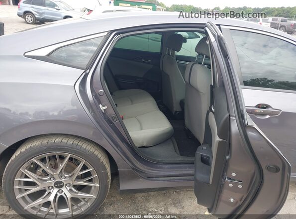 19XFC2F62KE046531 2019 HONDA CIVIC Gray VIN კოდის სტიკერის ხედი