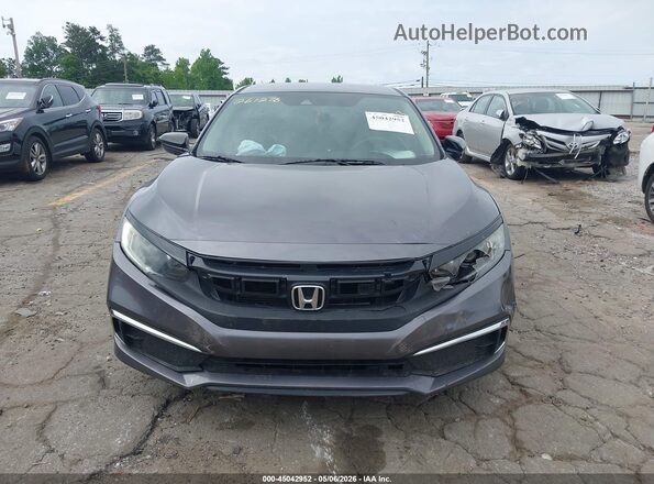 19XFC2F62KE046531 2019 HONDA CIVIC Gray ხელსაწყოთა პანელის ხედი