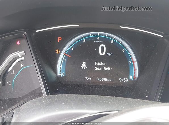 19XFC2F62KE046531 2019 HONDA CIVIC Gray 