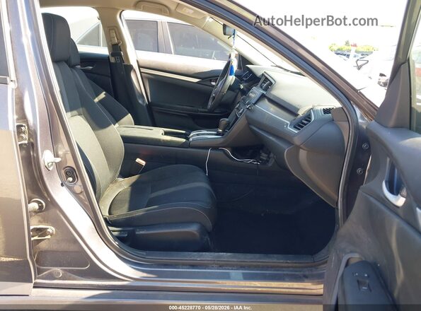 19XFC2F63KE019273 2019 HONDA CIVIC Gray Vista interior delantera