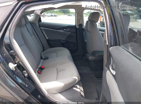 19XFC2F63KE034775 2019 HONDA CIVIC Black VIN კოდის სტიკერის ხედი