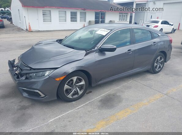 19XFC2F63LE005584 2020 HONDA CIVIC Gray Передня ліва чверть