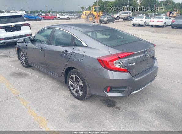 19XFC2F63LE005584 2020 HONDA CIVIC Gray Задня ліва чверть