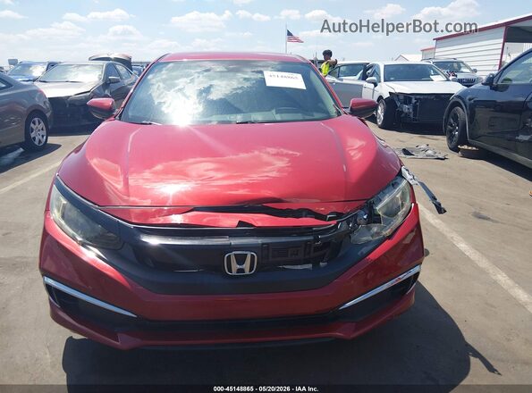 19XFC2F63LE009618 2020 HONDA CIVIC Red 