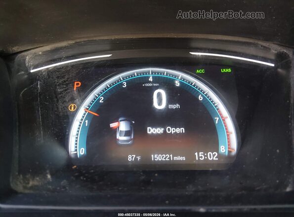 19XFC2F64KE002076 2019 HONDA CIVIC Черный 