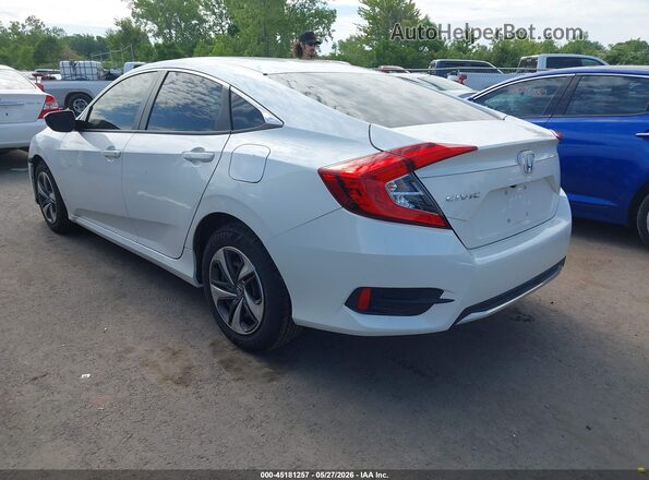 19XFC2F64KE003339 2019 HONDA CIVIC White Հետևի ձախ