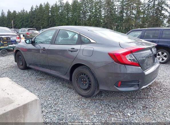 19XFC2F64KE206795 2019 HONDA CIVIC Gray Tył lewy
