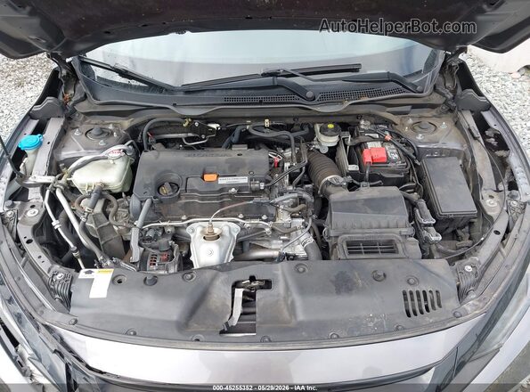 19XFC2F64KE206795 2019 HONDA CIVIC Gray Widok z tyłu