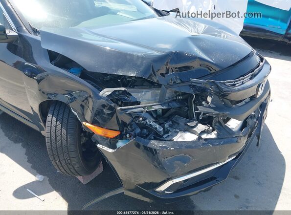 19XFC2F64LE204823 2020 HONDA CIVIC Black Front view