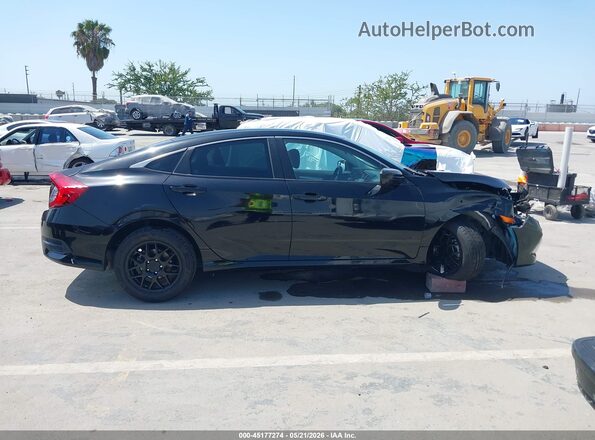 19XFC2F64LE204823 2020 HONDA CIVIC Black Rear interior view