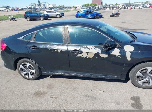 19XFC2F65KE030906 2019 HONDA CIVIC Black Front view