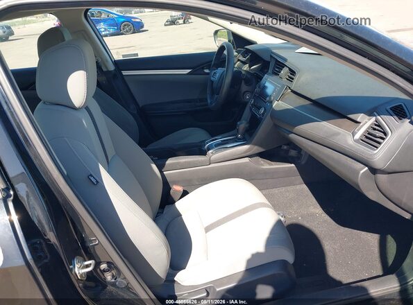19XFC2F65KE030906 2019 HONDA CIVIC Black Front interior view