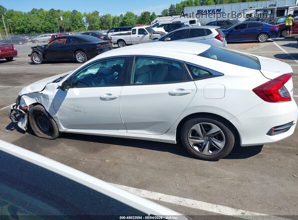 19XFC2F65KE040240 2019 HONDA CIVIC White სალონის 360-გრადუსიანი ხედი