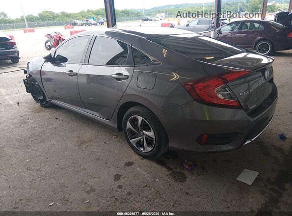 19XFC2F65LE013752 2020 HONDA CIVIC Серый Задняя левая четверть