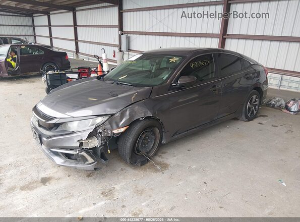19XFC2F65LE013752 2020 HONDA CIVIC Серый Передняя левая четверть