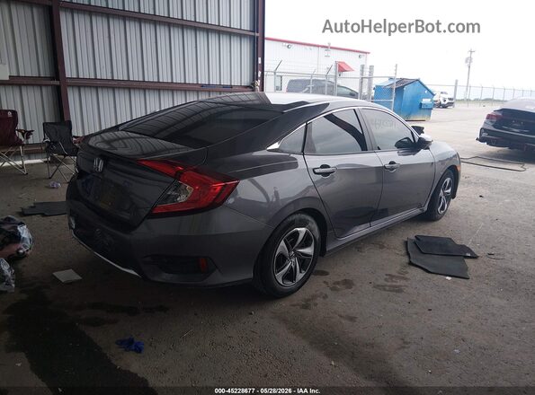 19XFC2F65LE013752 2020 HONDA CIVIC Серый Задняя правая четверть