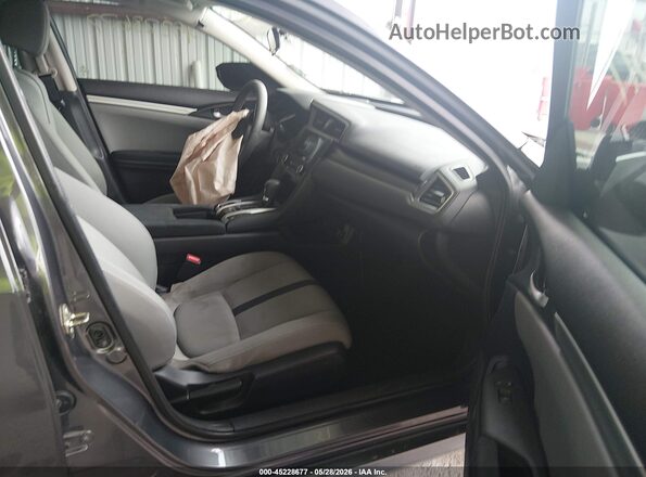 19XFC2F65LE013752 2020 HONDA CIVIC Серый Вид салона спереди