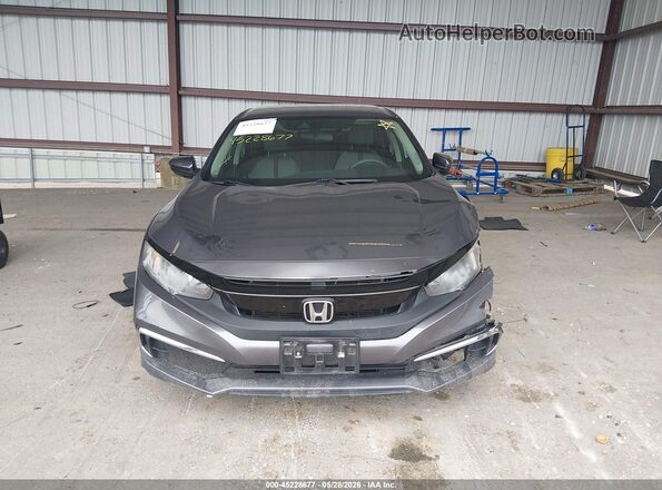 19XFC2F65LE013752 2020 HONDA CIVIC Серый Вид задней части салона