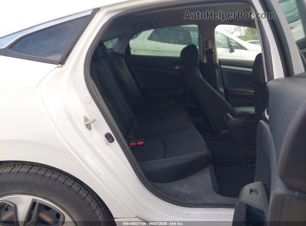 19XFC2F66KE006744 2019 HONDA CIVIC White Widok naklejki z numerem VIN