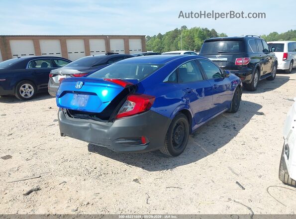 19XFC2F66KE007828 2019 HONDA CIVIC Blue უკანა მარჯვენა