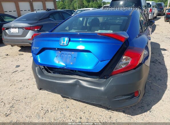 19XFC2F66KE007828 2019 HONDA CIVIC Blue წინა ხედი