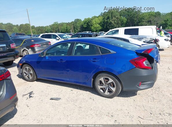 19XFC2F66KE007828 2019 HONDA CIVIC Blue სალონის 360-გრადუსიანი ხედი