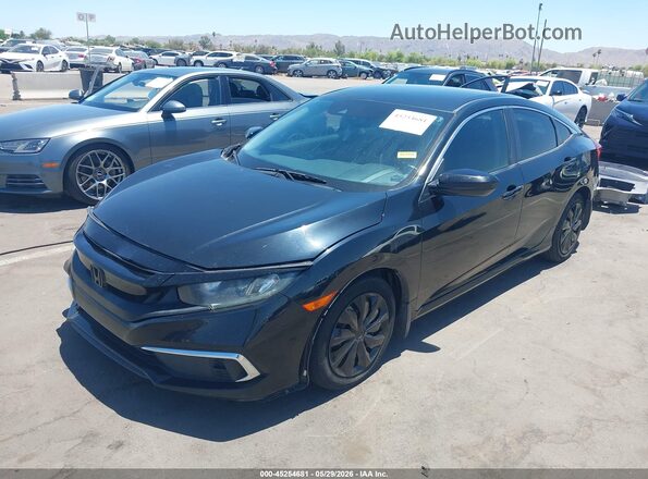 19XFC2F66KE042885 2019 HONDA CIVIC Черный Передняя левая четверть