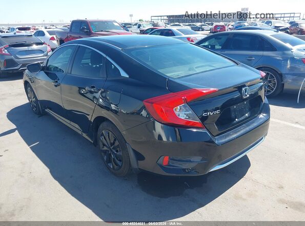 19XFC2F66KE042885 2019 HONDA CIVIC Черный Задняя левая четверть