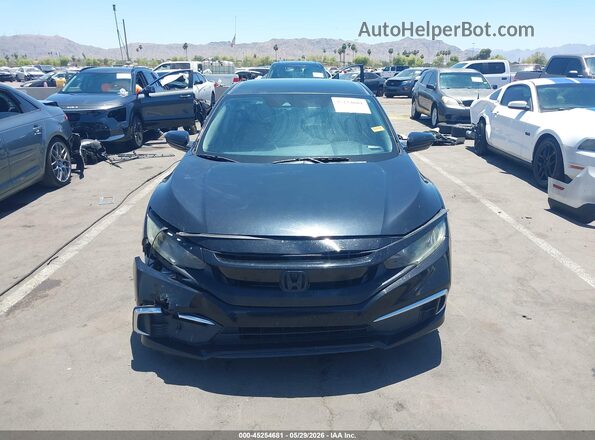 19XFC2F66KE042885 2019 HONDA CIVIC Черный Вид щитка приборов