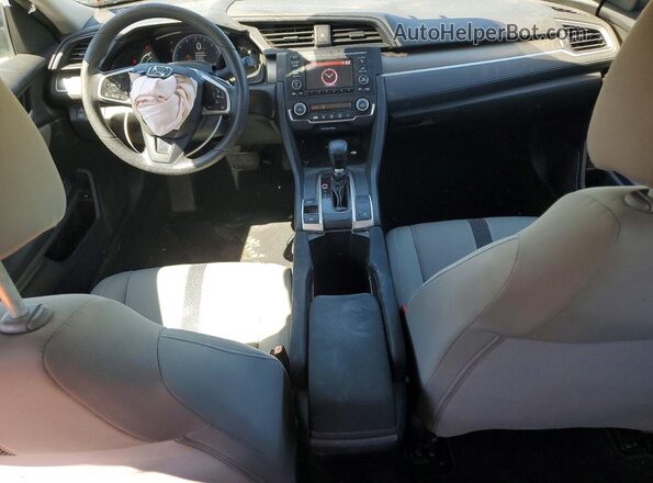 19XFC2F67KE012794 2019 HONDA CIVIC Gray Dashboard view