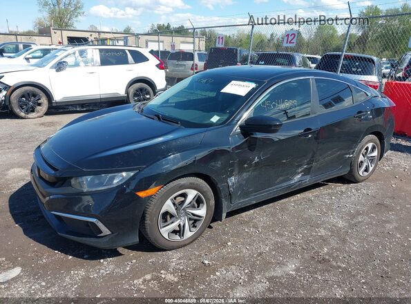 19XFC2F67KE049473 2019 HONDA CIVIC Black Vista tres cuartos delantera izquierda