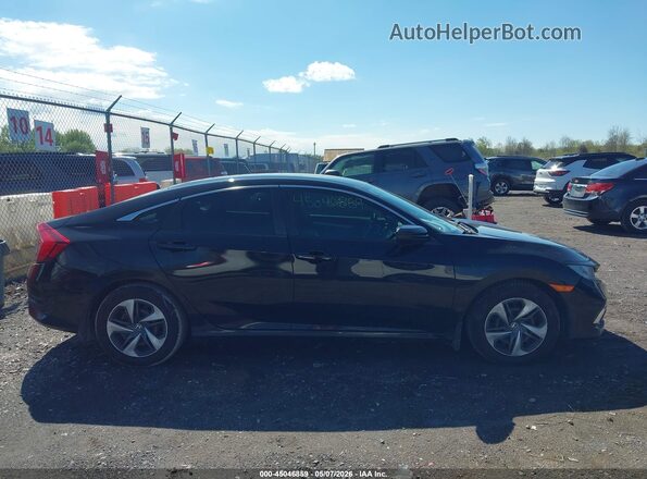 19XFC2F67KE049473 2019 HONDA CIVIC Black Vista interior trasera