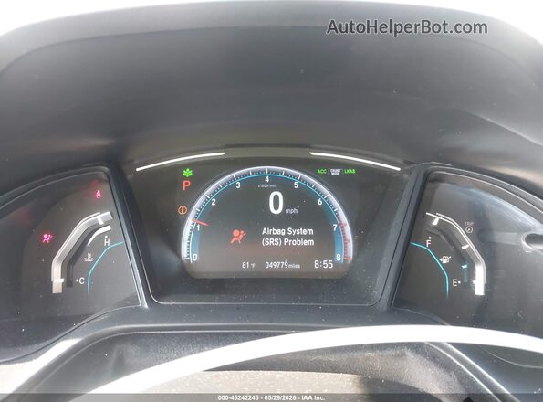 19XFC2F67LE016555 2020 HONDA CIVIC Silver Հետևի նստատեղերի տեսք