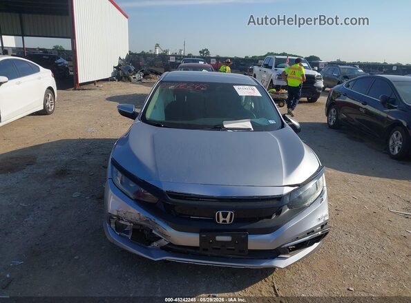 19XFC2F67LE016555 2020 HONDA CIVIC Silver Սարքավորումների վահանակի տեսք