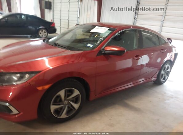 19XFC2F67LE215783 2020 HONDA CIVIC Burgundy Vista interior de 360 grados
