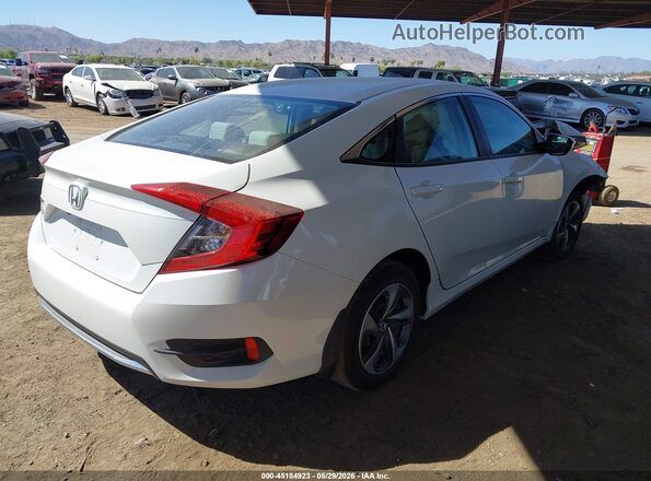 19XFC2F68LE017830 2020 HONDA CIVIC Белый Задняя правая четверть